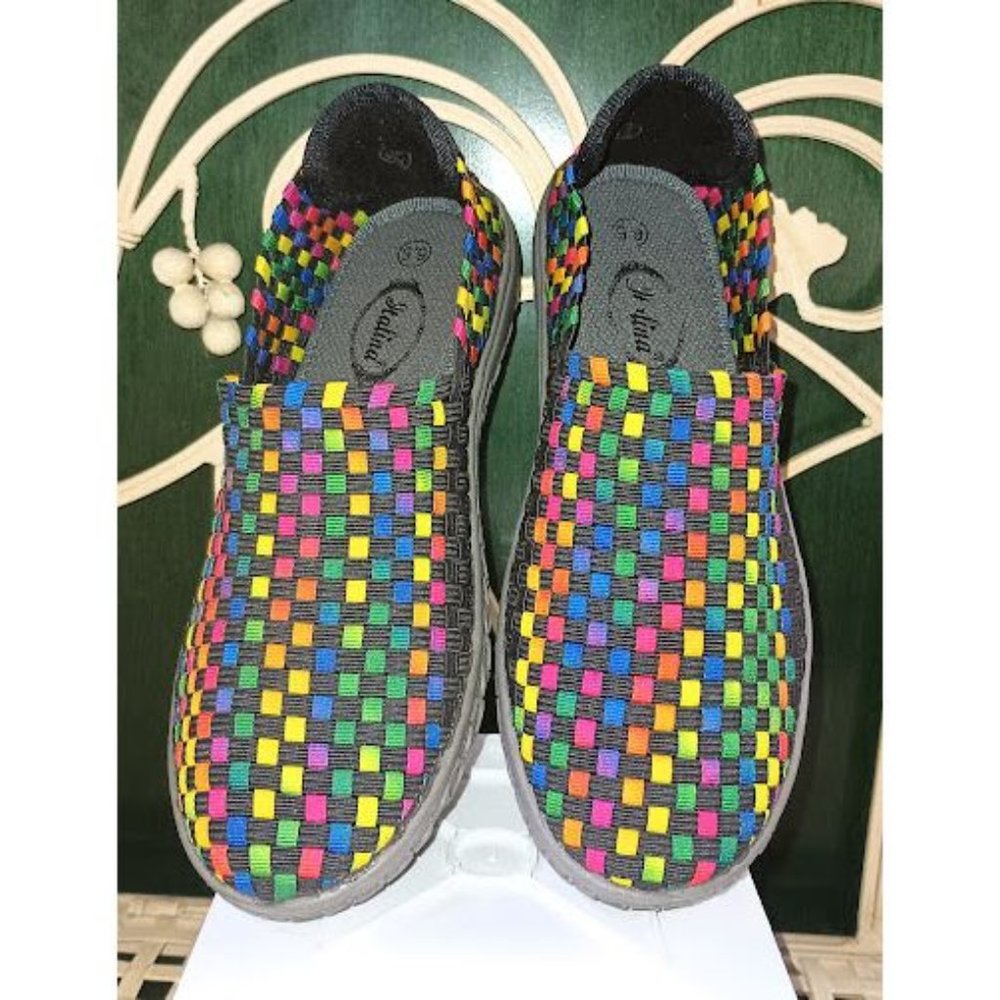 ITALINA BY SUMMER RIO Multi Color Comfort Loafer, shoe size 6.5 - Brand New!